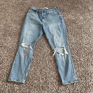 A&F Curve Love High-Rise Jeans
